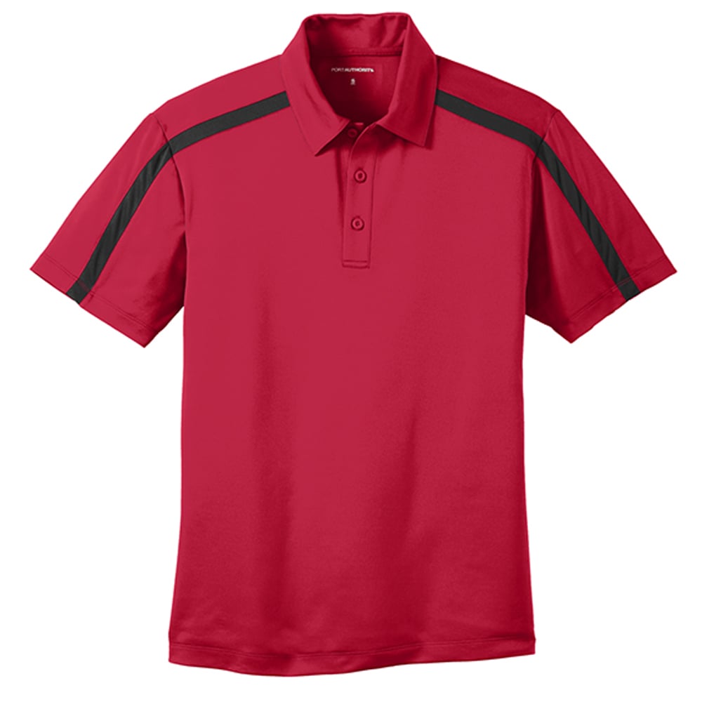 Port Authority K547 Silk Touch Performance Colorblock Stripe Polo - Gorvex.com