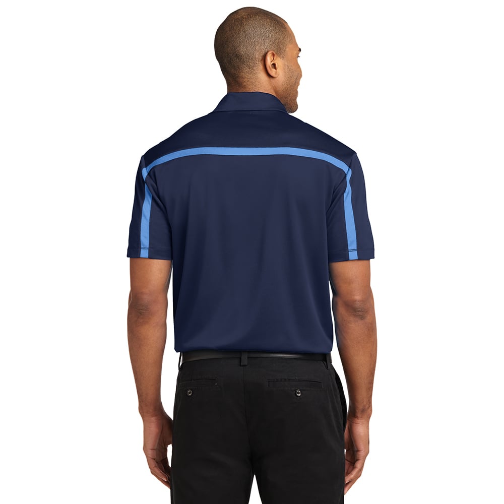 Port Authority K547 Silk Touch Performance Colorblock Stripe Polo - Gorvex.com
