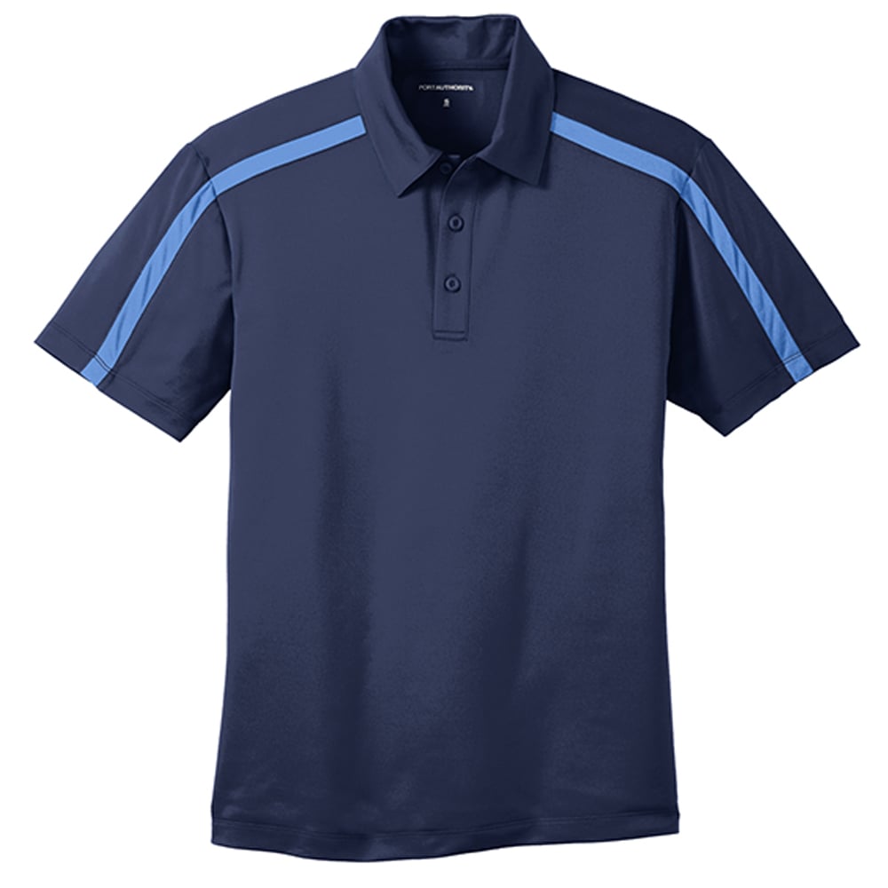 Port Authority K547 Silk Touch Performance Colorblock Stripe Polo - Gorvex.com