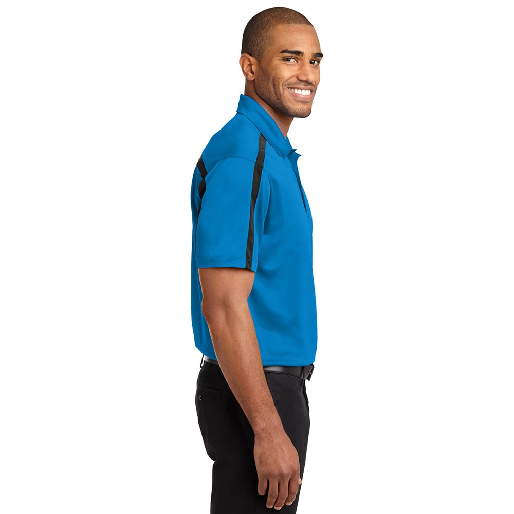 Port Authority K547 Silk Touch Performance Colorblock Stripe Polo - Gorvex.com