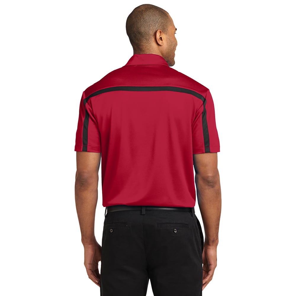 Port Authority K547 Silk Touch Performance Colorblock Stripe Polo - Gorvex.com