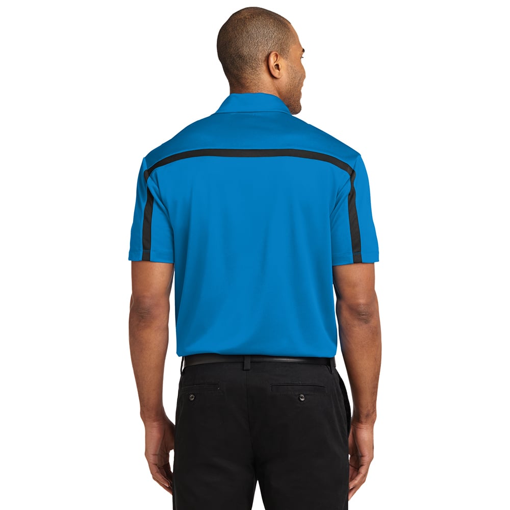 Port Authority K547 Silk Touch Performance Colorblock Stripe Polo - Gorvex.com