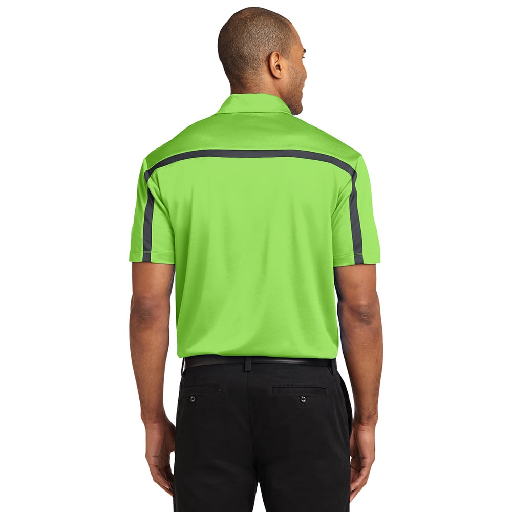 Port Authority K547 Silk Touch Performance Colorblock Stripe Polo - Gorvex.com