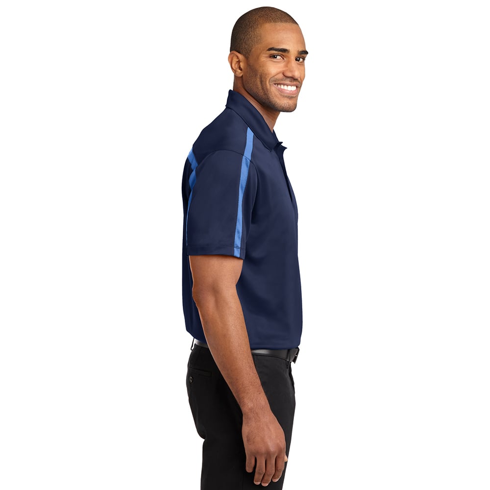 Port Authority K547 Silk Touch Performance Colorblock Stripe Polo - Gorvex.com