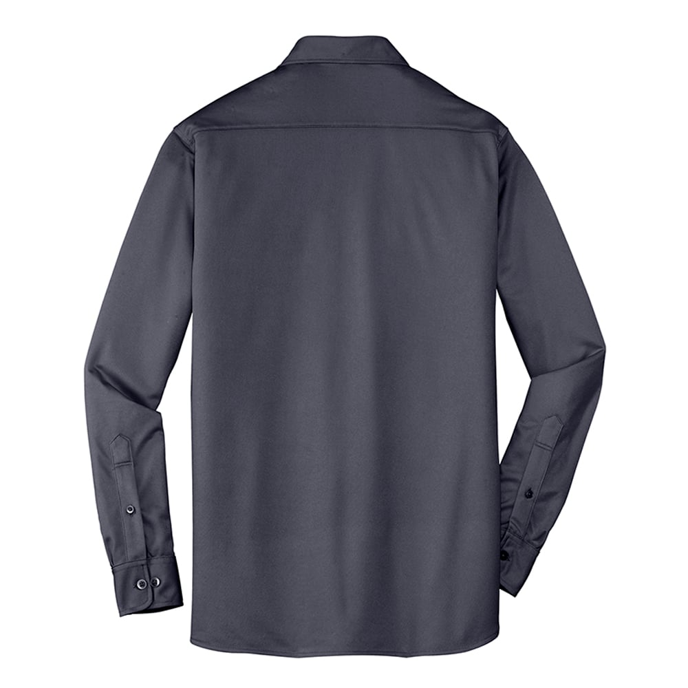 Port Authority K570 Dimension Knit Dress Shirt with Chest Pocket - Gorvex.com