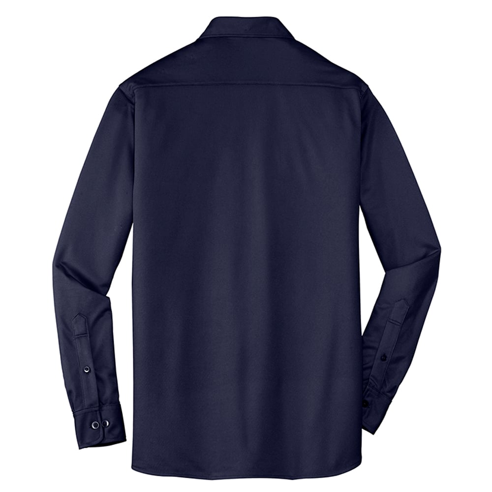 Port Authority K570 Dimension Knit Dress Shirt with Chest Pocket - Gorvex.com