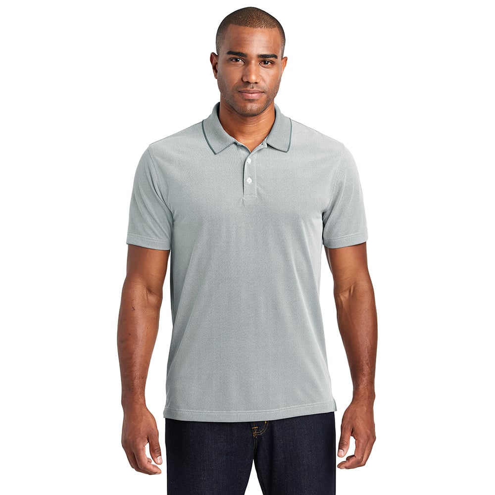 Port Authority K582 Poly Oxford Pique Polo with Tipped Collar - Gorvex.com