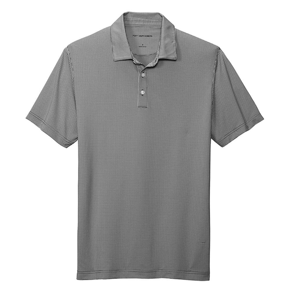 Port Authority K646 Gingham Performance Polo Shirt - Gorvex.com