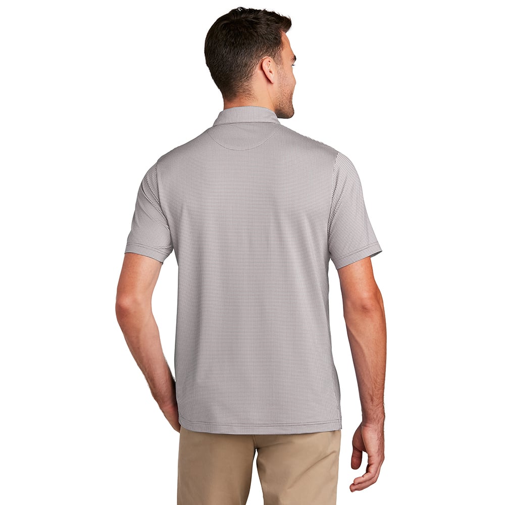 Port Authority K646 Gingham Performance Polo Shirt - Gorvex.com