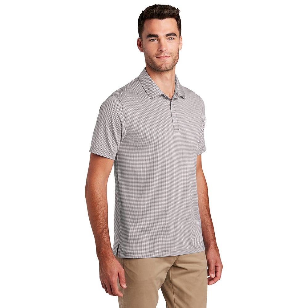 Port Authority K646 Gingham Performance Polo Shirt - Gorvex.com