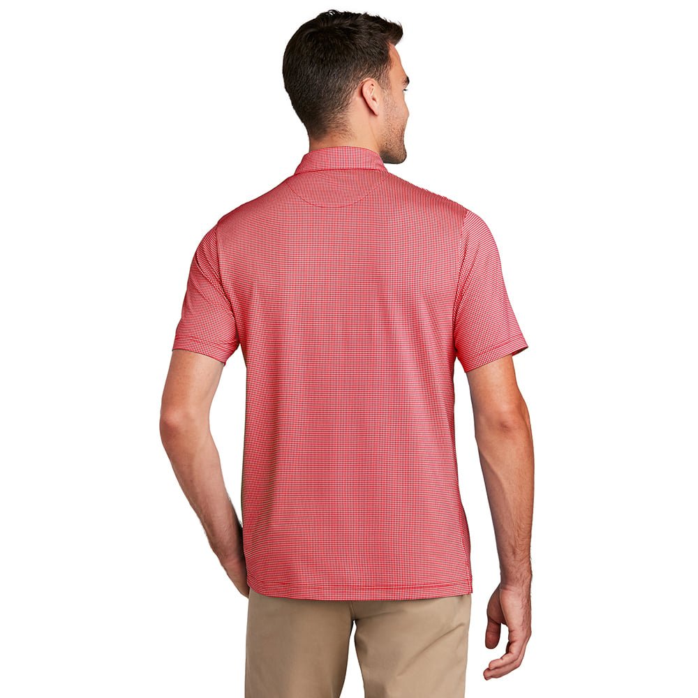 Port Authority K646 Gingham Performance Polo Shirt - Gorvex.com