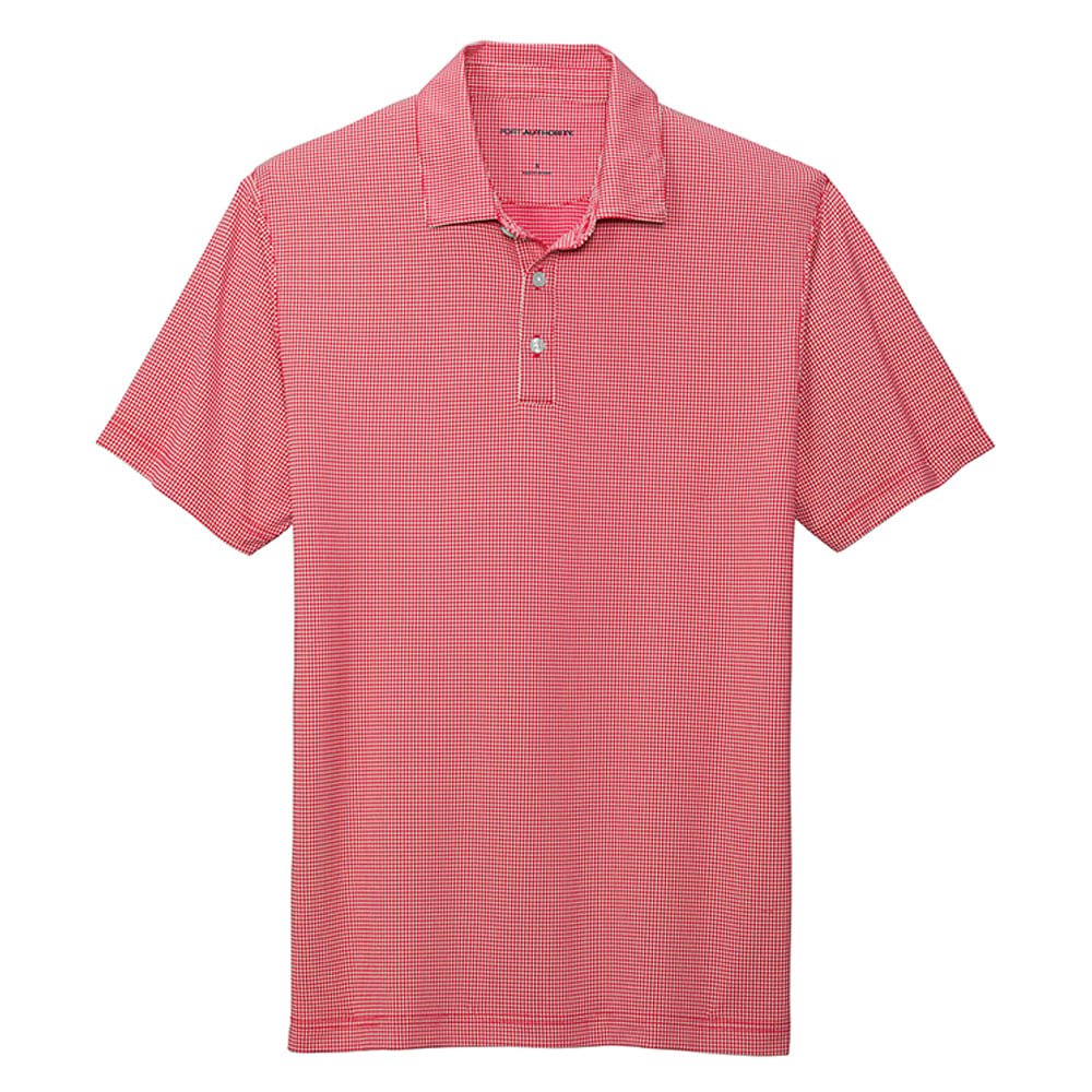 Port Authority K646 Gingham Performance Polo Shirt - Gorvex.com