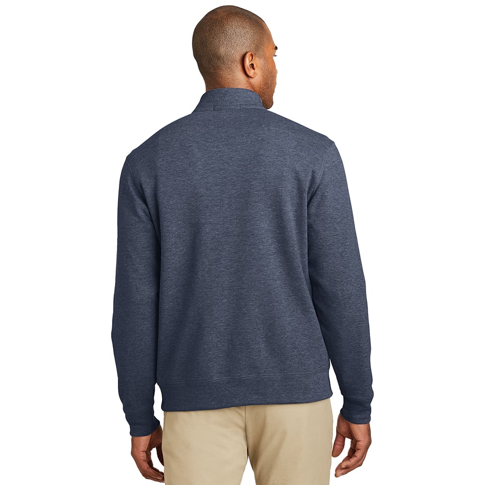 Port Authority K807 Interlock Dual - Color Quarter Zip Sweater - Gorvex.com
