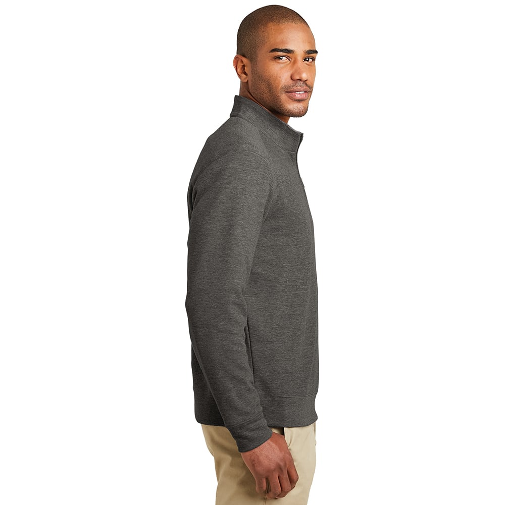 Port Authority K807 Interlock Dual - Color Quarter Zip Sweater - Gorvex.com