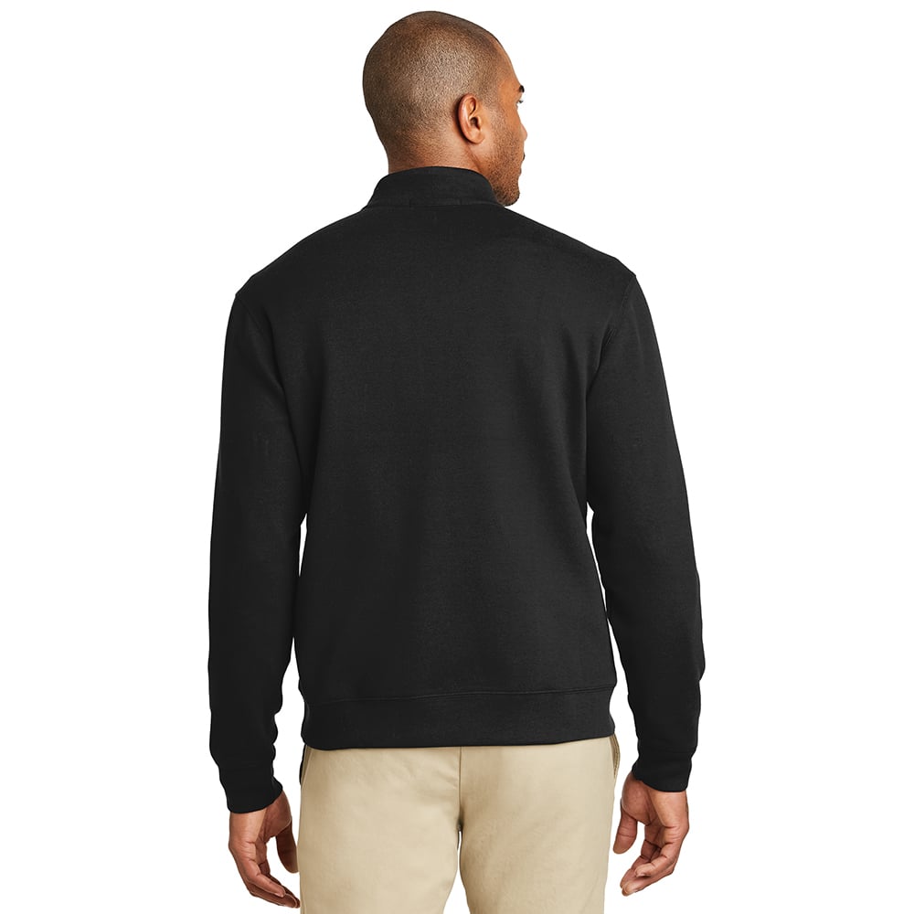 Port Authority K807 Interlock Dual - Color Quarter Zip Sweater - Gorvex.com