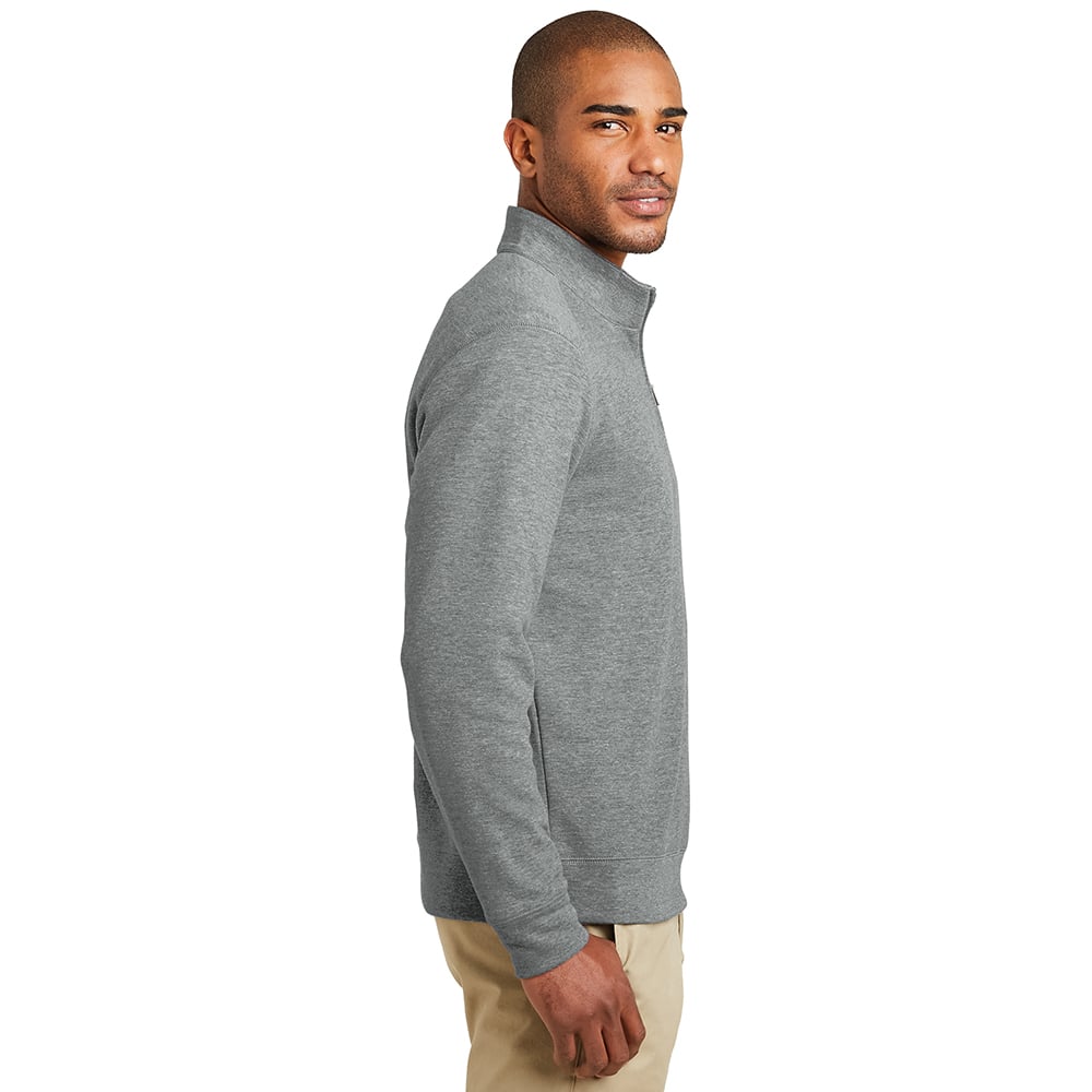 Port Authority K807 Interlock Dual - Color Quarter Zip Sweater - Gorvex.com