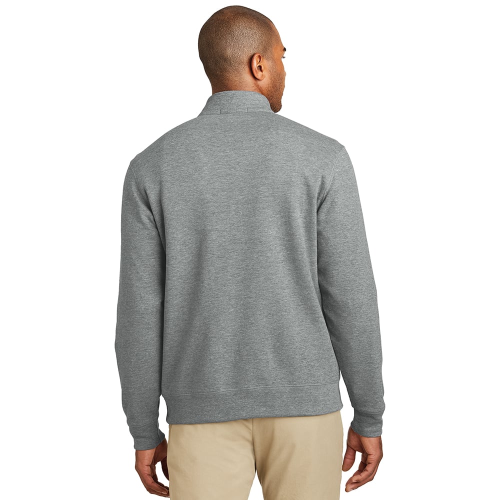 Port Authority K807 Interlock Dual - Color Quarter Zip Sweater - Gorvex.com