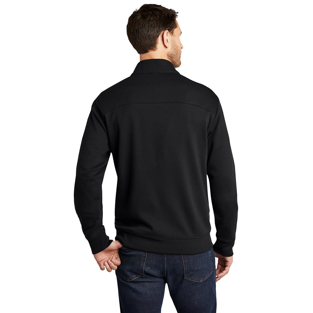 Port Authority K809 Interlock Dual - Color Full Zip Sweater - Gorvex.com