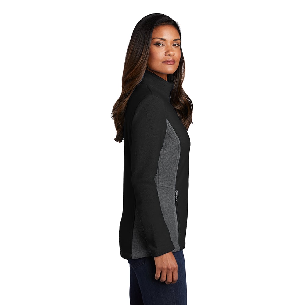 Port Authority L216 Women's Colorblock Value Fleece Jacket - Gorvex.com
