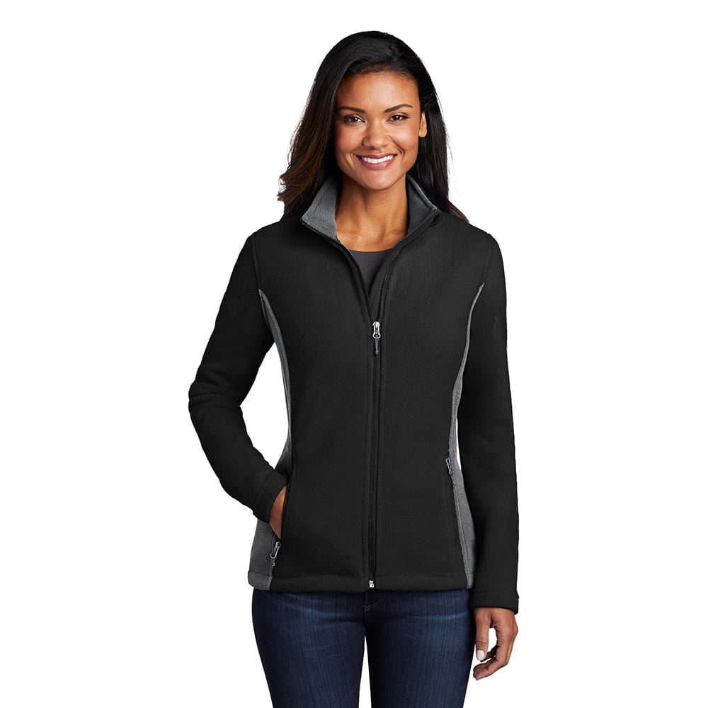 Port Authority L216 Women's Colorblock Value Fleece Jacket - Gorvex.com