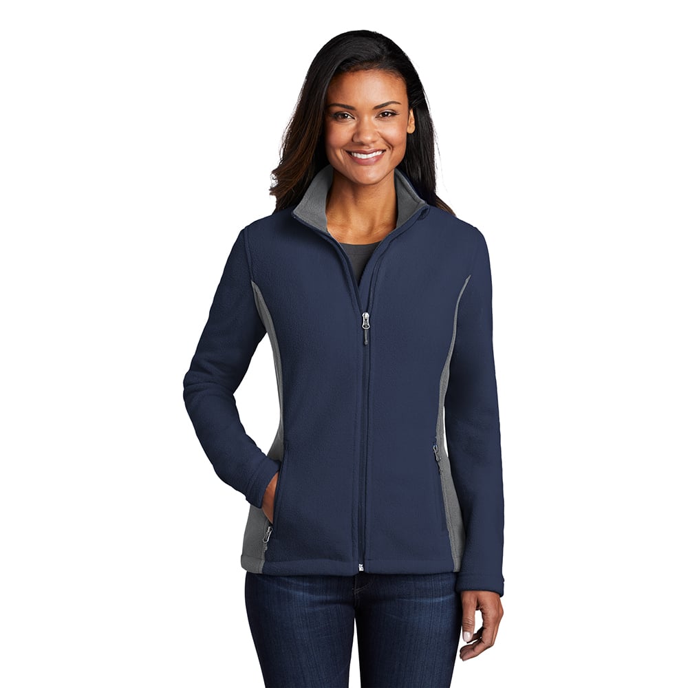 Port Authority L216 Women's Colorblock Value Fleece Jacket - Gorvex.com