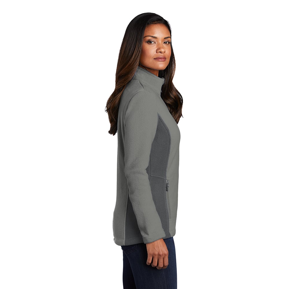 Port Authority L216 Women's Colorblock Value Fleece Jacket - Gorvex.com