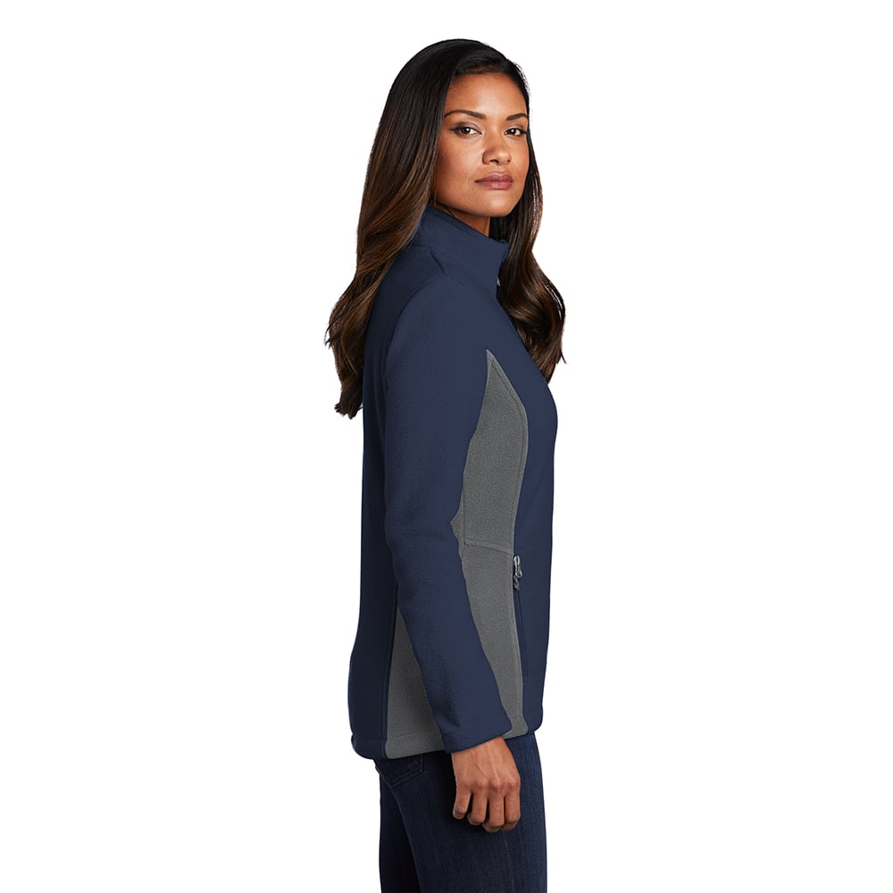 Port Authority L216 Women's Colorblock Value Fleece Jacket - Gorvex.com