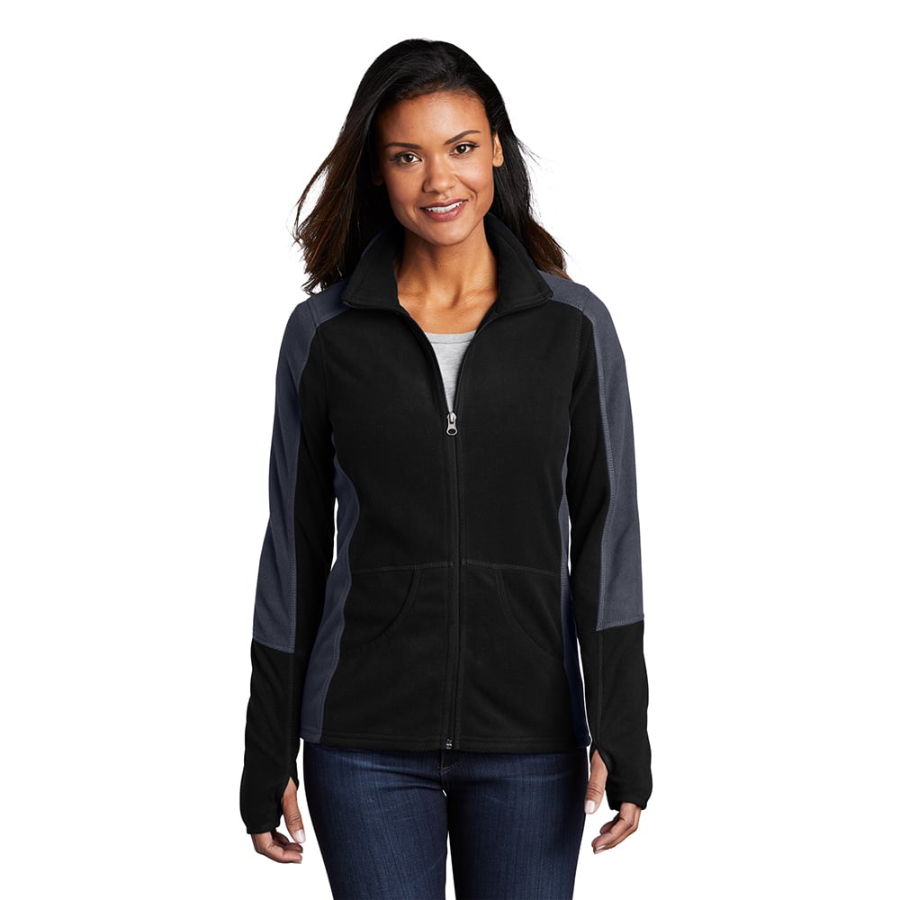Port Authority L230 Women's Lightweight Colorblock Microfleece Jacket - Gorvex.com