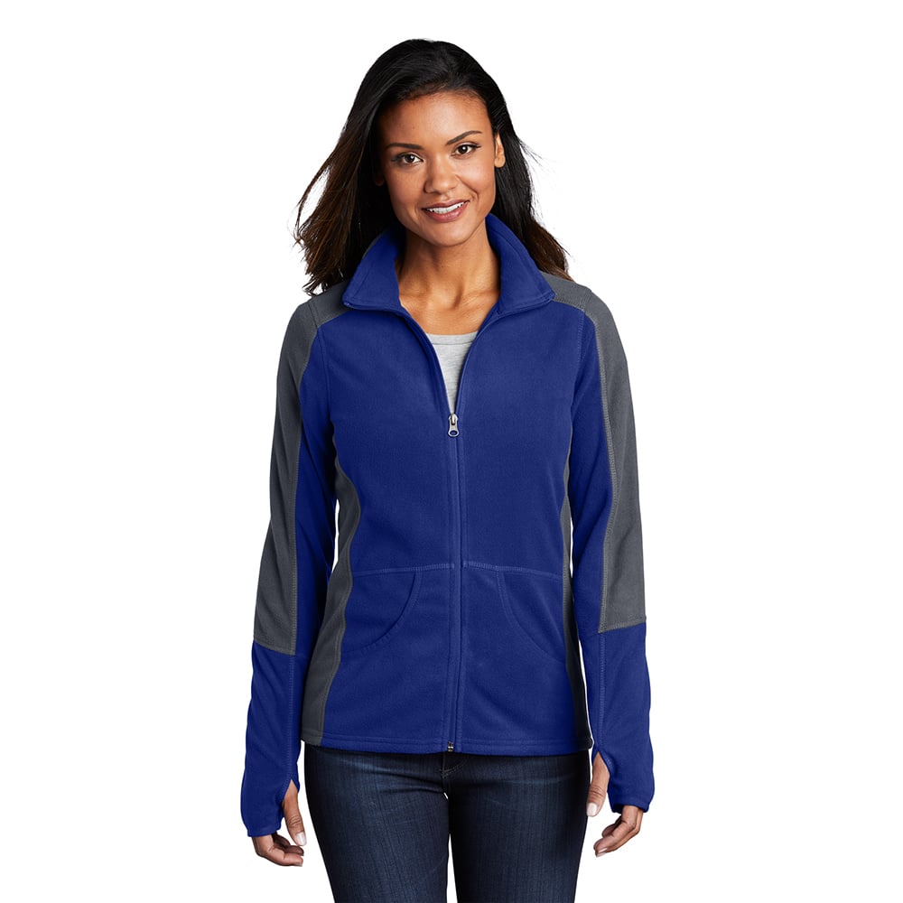 Port Authority L230 Women's Lightweight Colorblock Microfleece Jacket - Gorvex.com