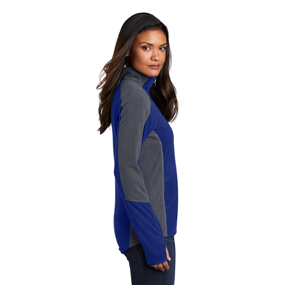 Port Authority L230 Women's Lightweight Colorblock Microfleece Jacket - Gorvex.com