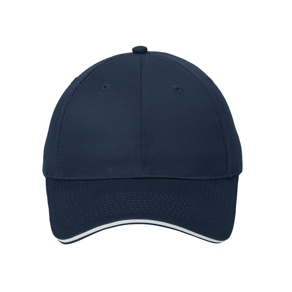 Port & Company C919 Unstructured Sandwich Bill Hook and Loop Cap - Gorvex.com