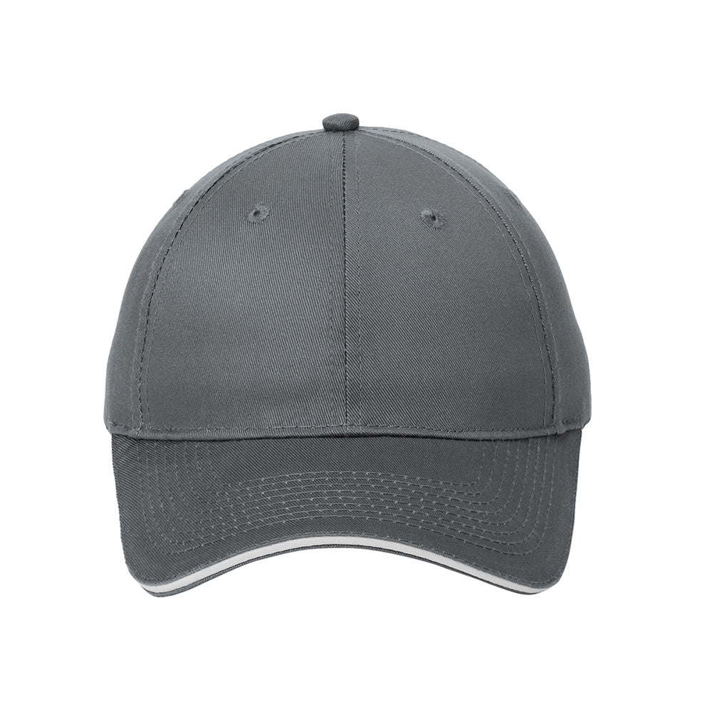 Port & Company C919 Unstructured Sandwich Bill Hook and Loop Cap - Gorvex.com