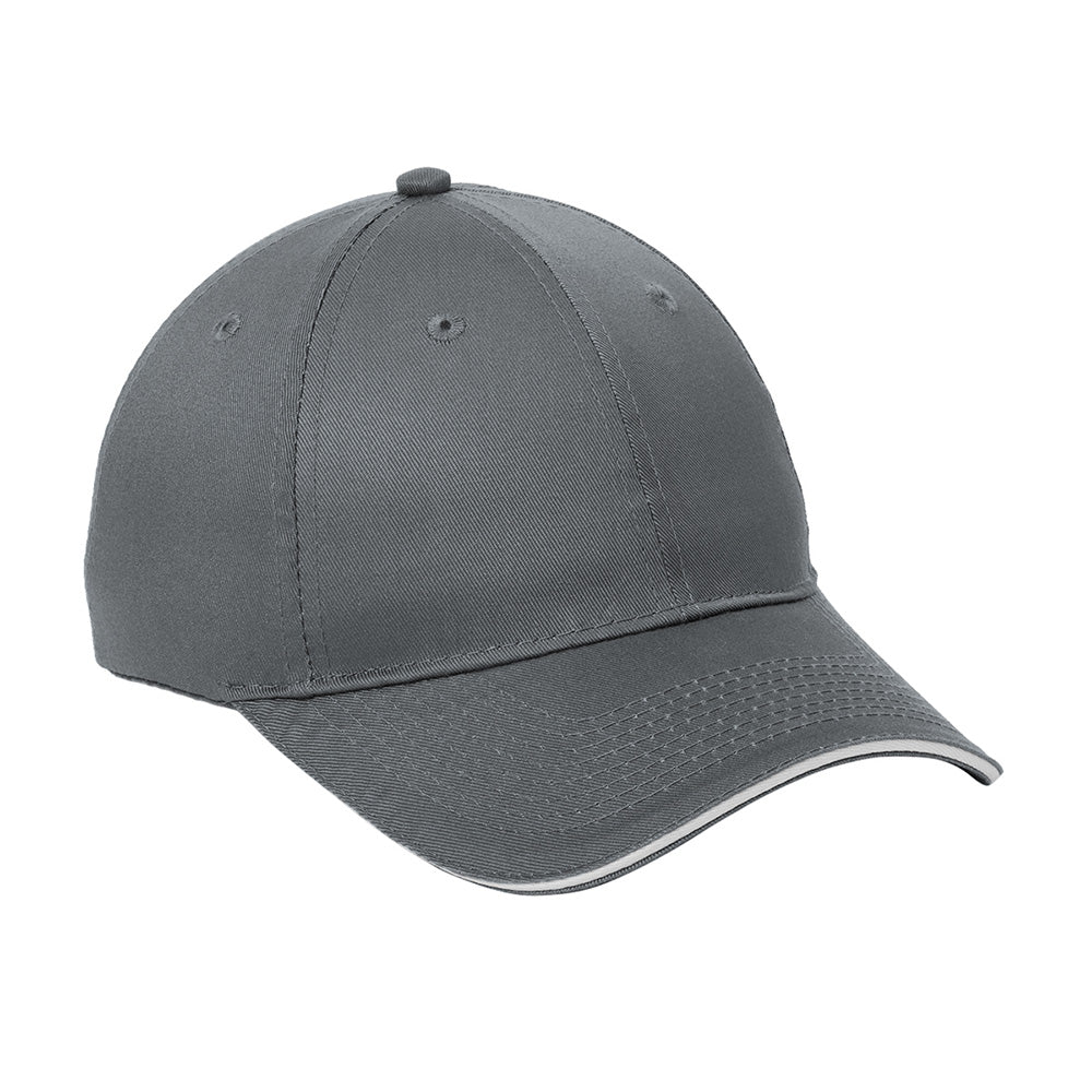 Port & Company C919 Unstructured Sandwich Bill Hook and Loop Cap - Gorvex.com