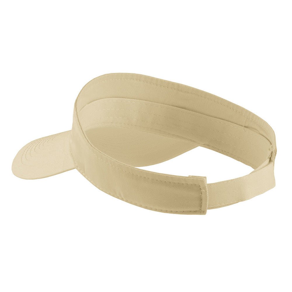 Port & Company CP45 3 - panel Fashion Visor with Hook and Loop Closure - Gorvex.com