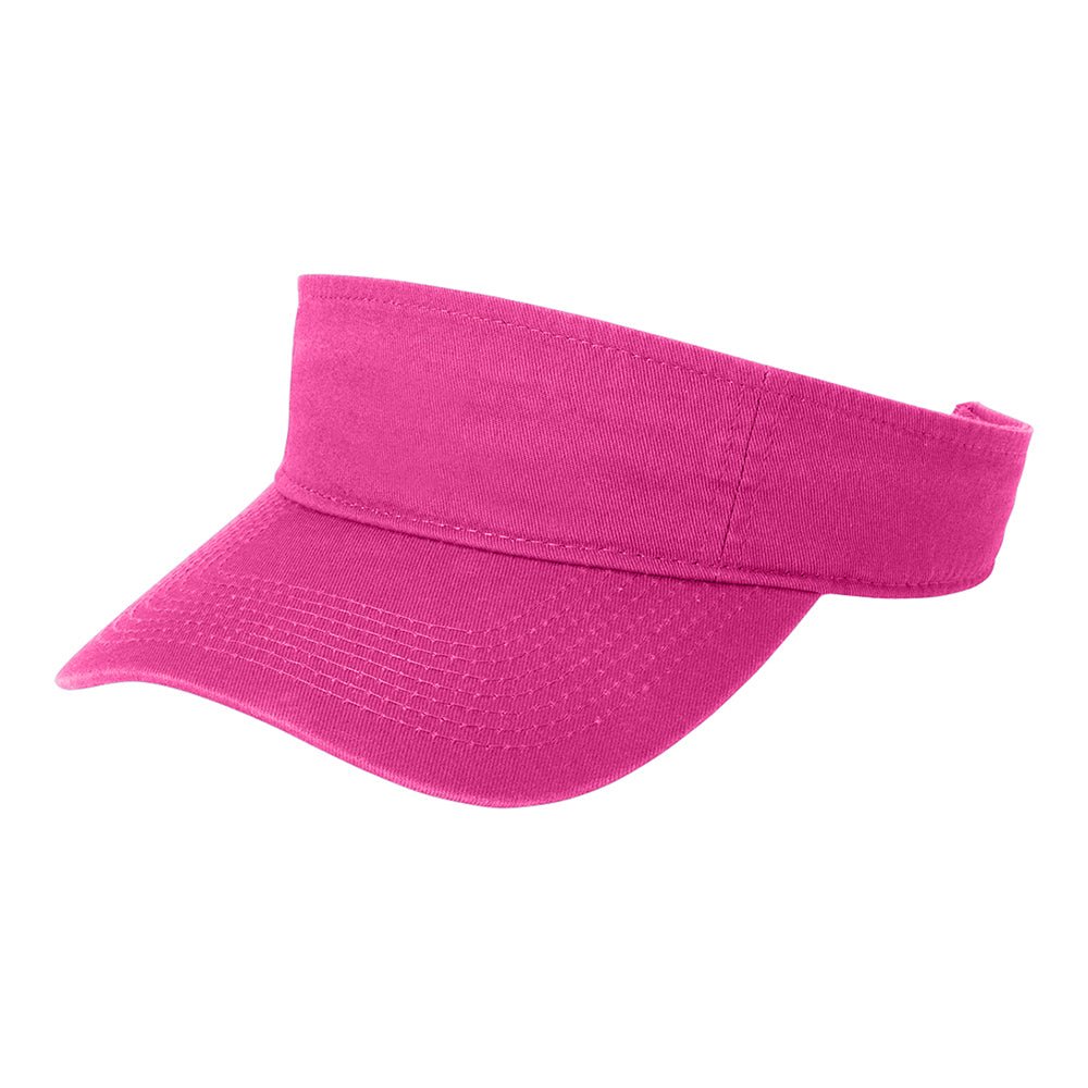Port & Company CP45 3 - panel Fashion Visor with Hook and Loop Closure - Gorvex.com