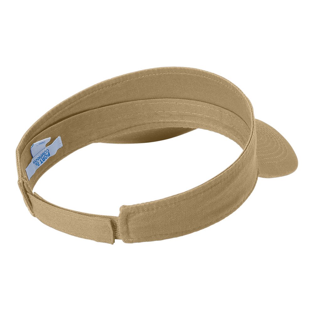 Port & Company CP45 3 - panel Fashion Visor with Hook and Loop Closure - Gorvex.com