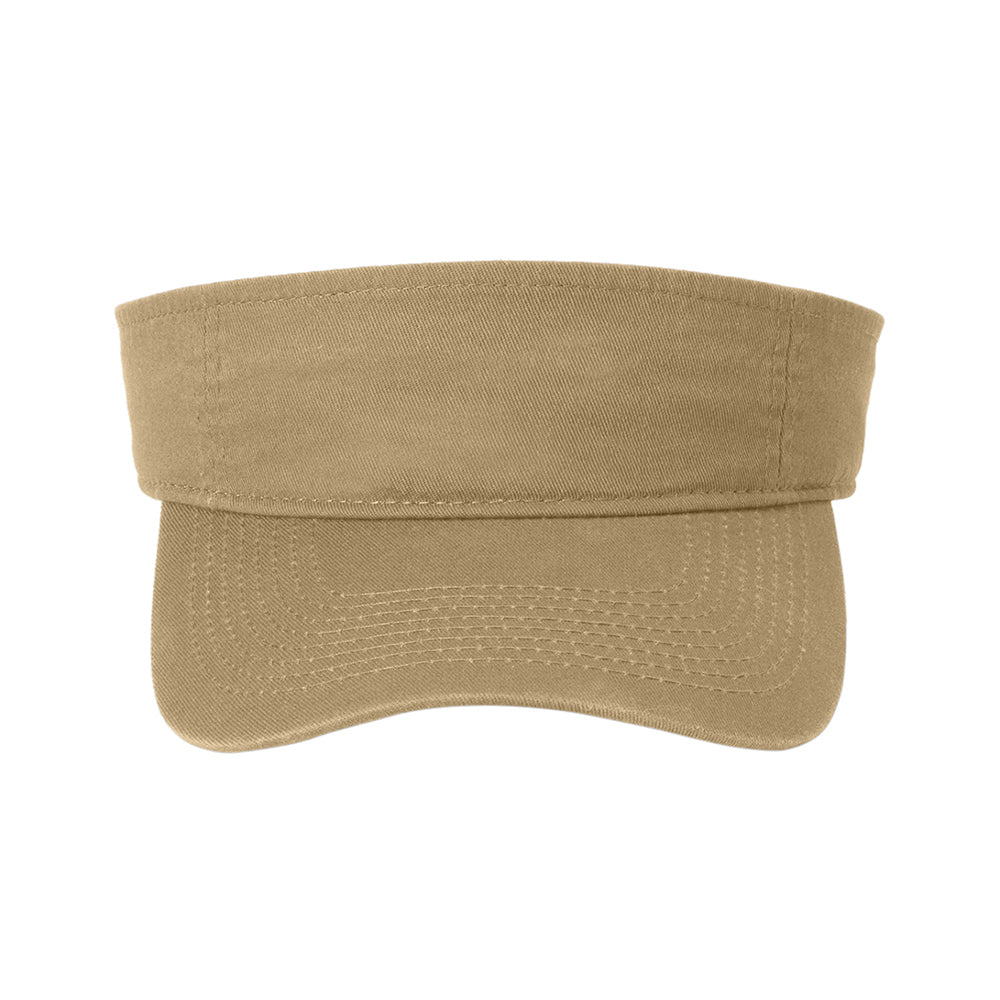 Port & Company CP45 3 - panel Fashion Visor with Hook and Loop Closure - Gorvex.com