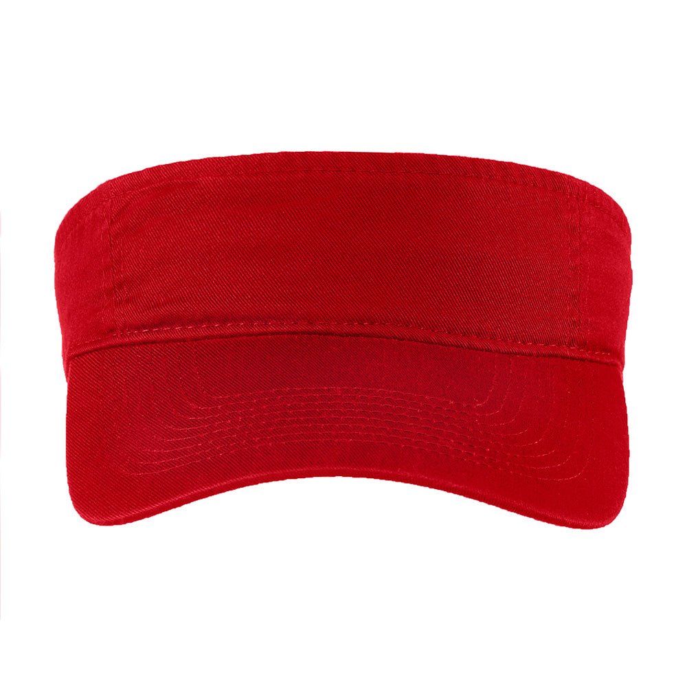 Port & Company CP45 3 - panel Fashion Visor with Hook and Loop Closure - Gorvex.com