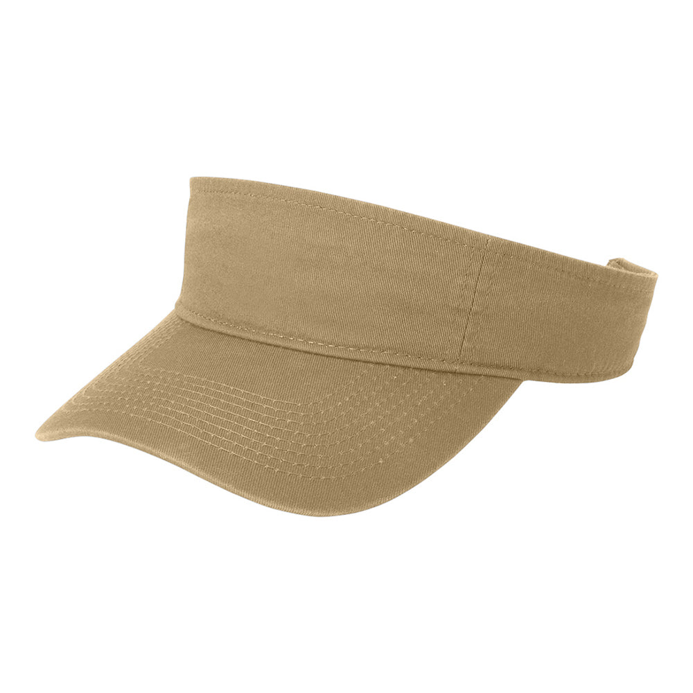 Port & Company CP45 3 - panel Fashion Visor with Hook and Loop Closure - Gorvex.com