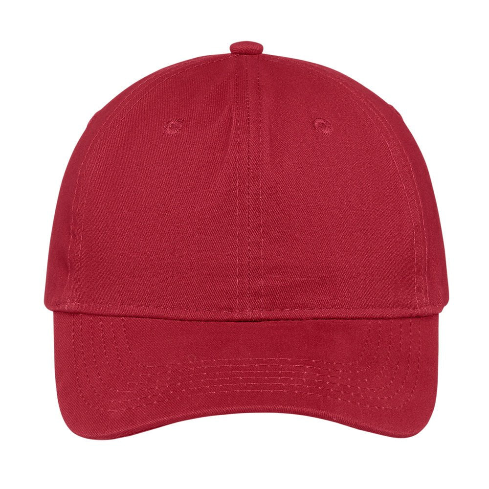 Port & Company CP77 Brushed Twill Low Profile Cap with Slide Closure - Gorvex.com