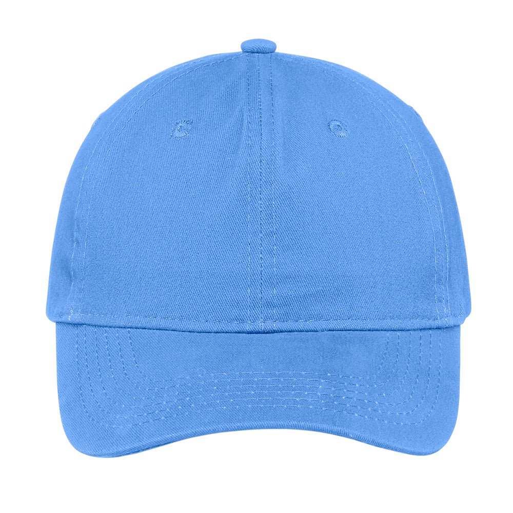 Port & Company CP77 Brushed Twill Low Profile Cap with Slide Closure - Gorvex.com