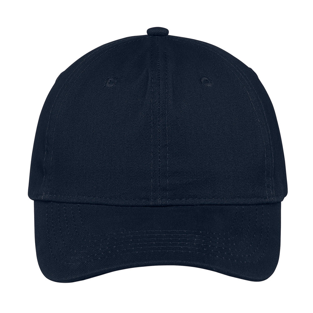 Port & Company CP77 Brushed Twill Low Profile Cap with Slide Closure - Gorvex.com