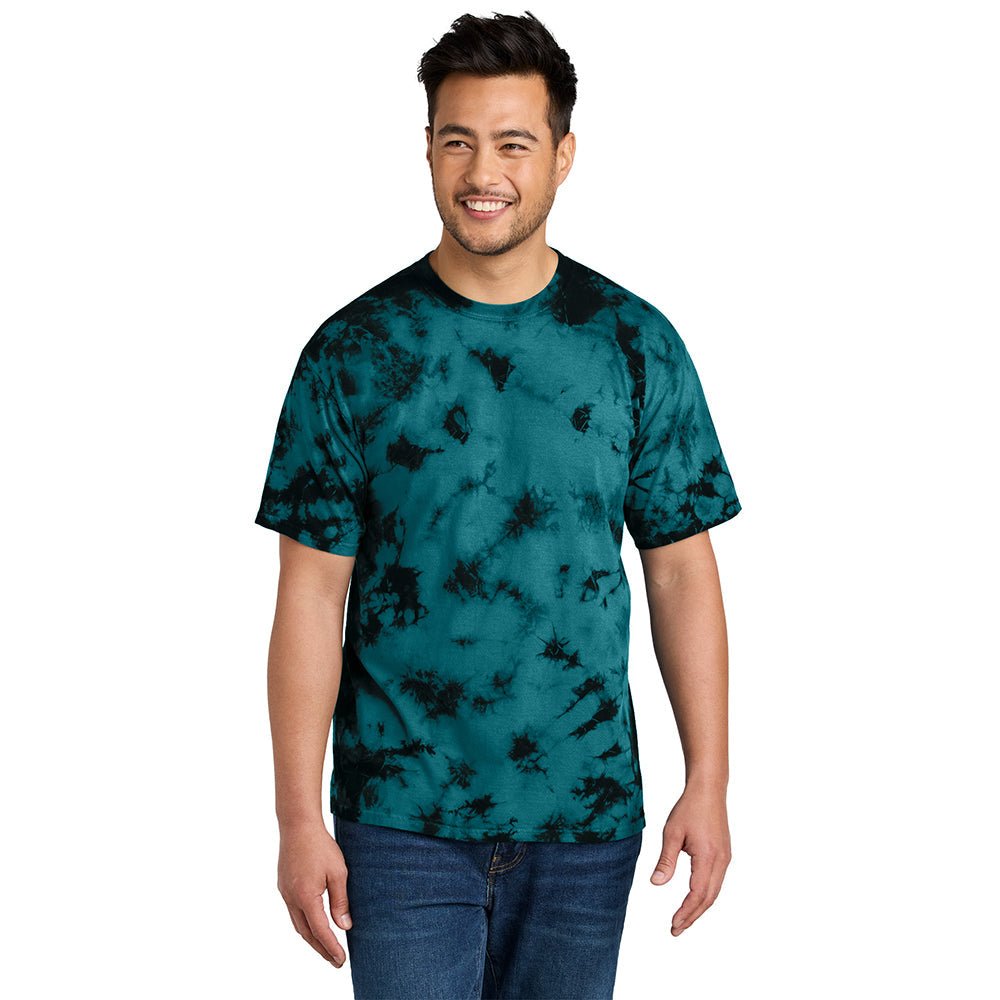 Port & Company PC145 100% Cotton Crystal Tie Dye T-Shirt - Gorvex.com