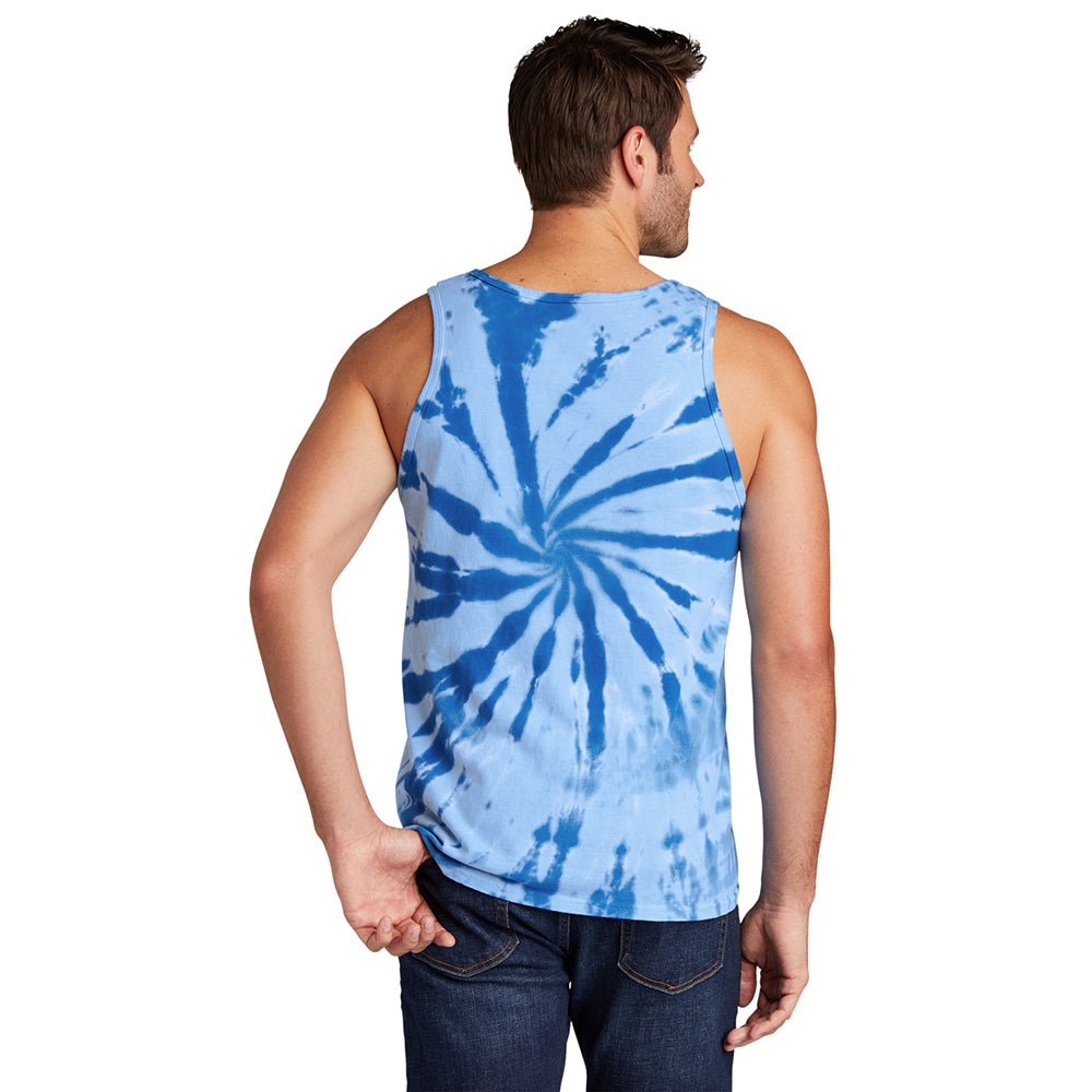 Port & Company PC147TT 100% Cotton Spiral Tie - Dye Tank Top - Gorvex.com