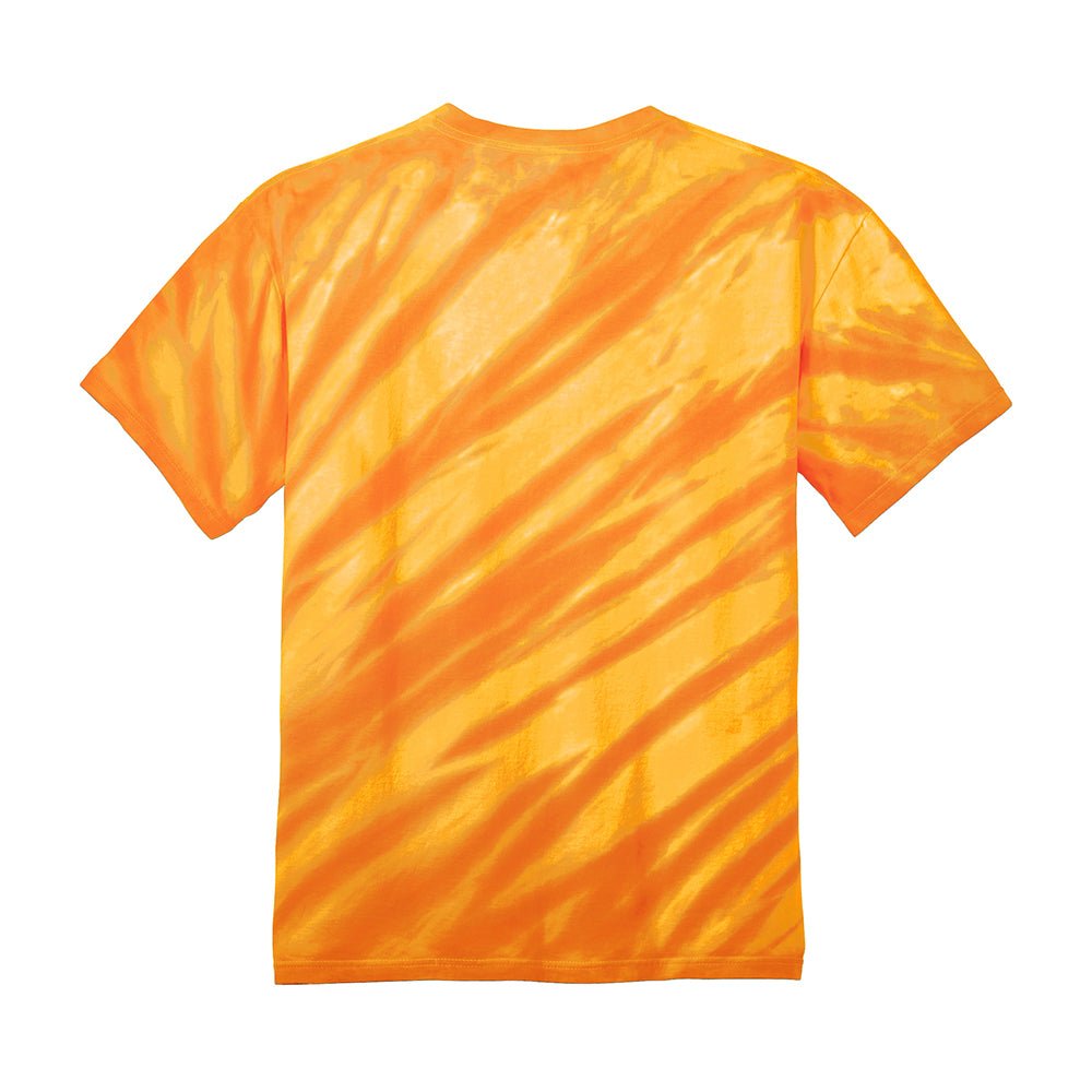 Port & Company PC148 100% Cotton Tiger Stripe Tie - Dye T-Shirt - Gorvex.com