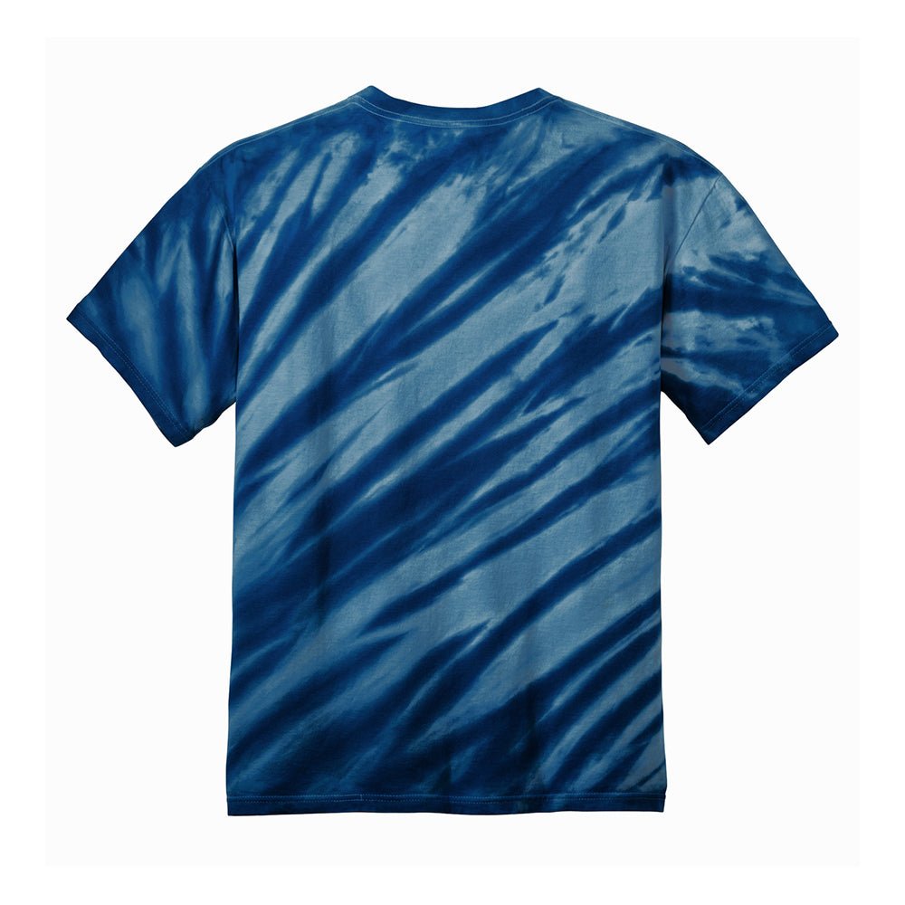 Port & Company PC148 100% Cotton Tiger Stripe Tie - Dye T-Shirt - Gorvex.com