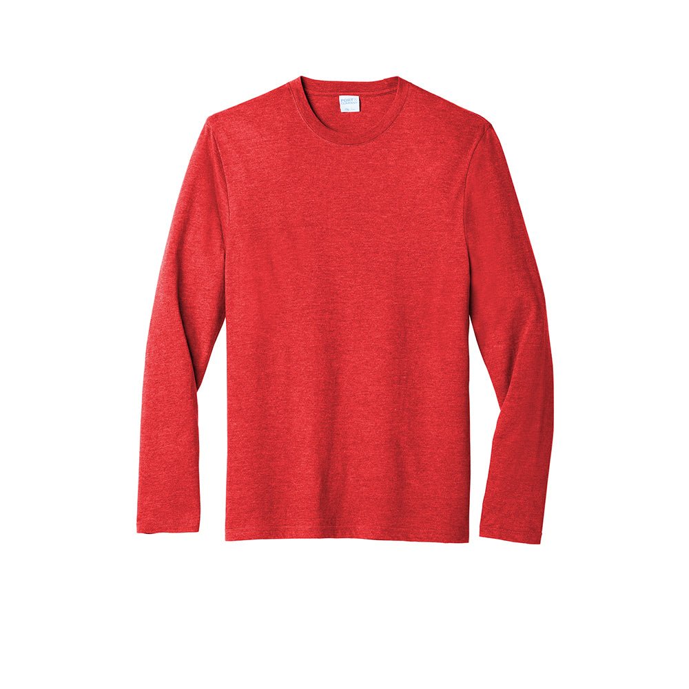 Port & Company PC455LS Fan Favorite™ Ring Spun Blend Long Sleeve Tee - Gorvex.com