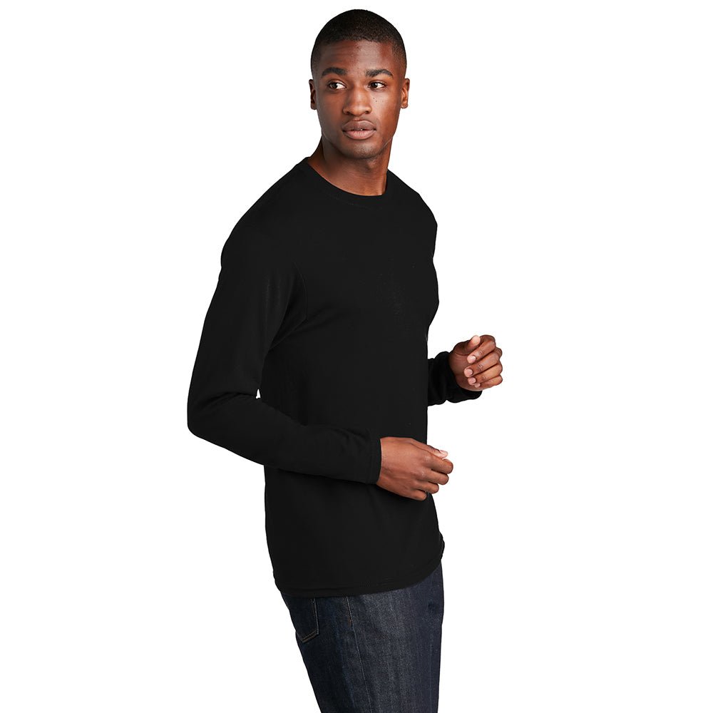 Port & Company PC455LS Fan Favorite™ Ring Spun Blend Long Sleeve Tee - Gorvex.com