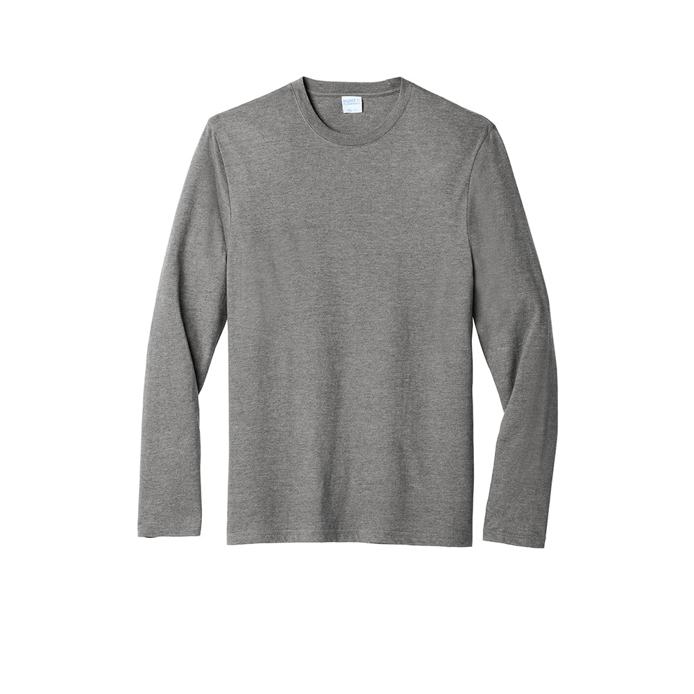 Port & Company PC455LS Fan Favorite™ Ring Spun Blend Long Sleeve Tee - Gorvex.com