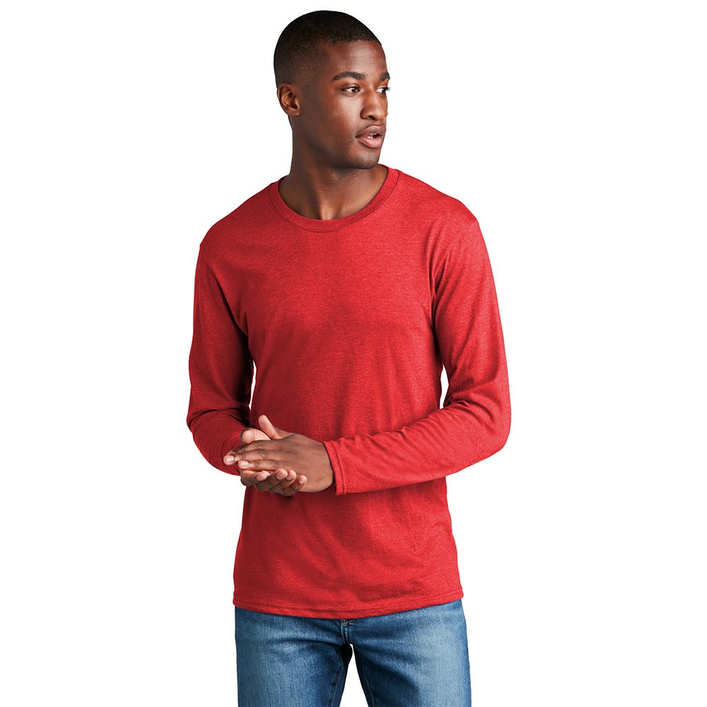 Port & Company PC455LS Fan Favorite™ Ring Spun Blend Long Sleeve Tee - Gorvex.com